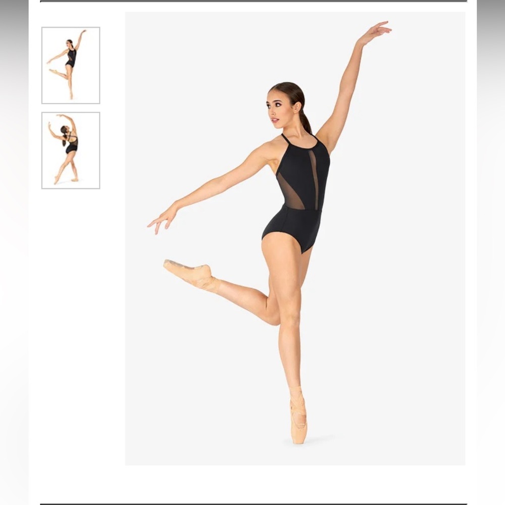 Baltogs “Crisscross Back Camisole Leotard”
